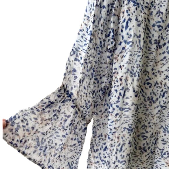 New Hale Bob Cheetah Printed Top - Picture 3 of 3